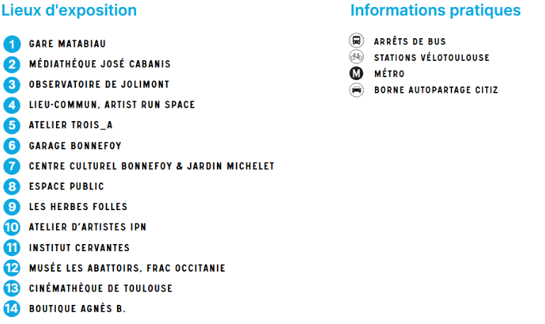Parcours Nouveau Printemps 2026 (légende)